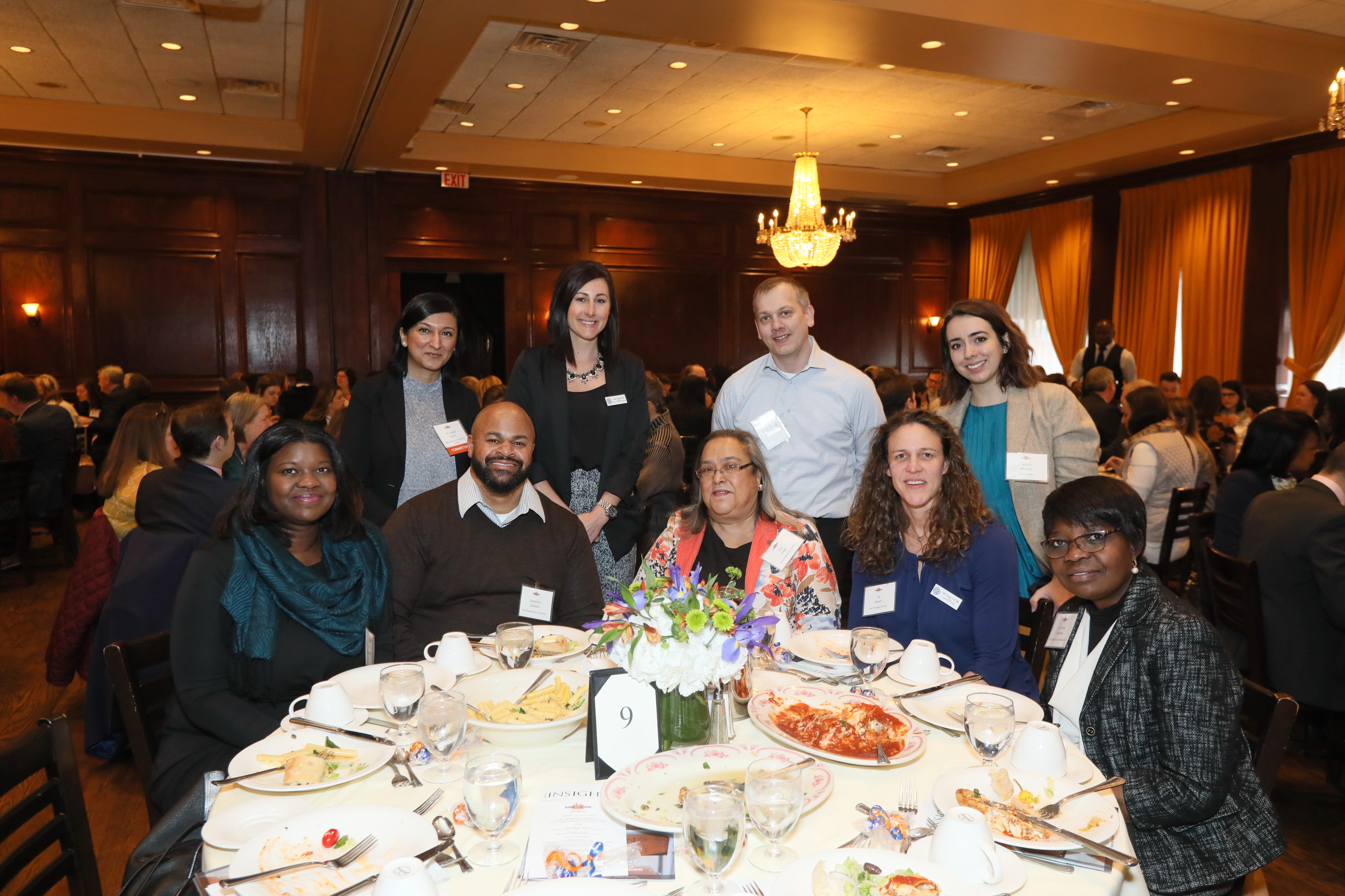  - The Social Impact Awards Luncheon 2019, Community Partnerships Table with The Community Builders Inc, Erie House, White Crane, and Alivio.